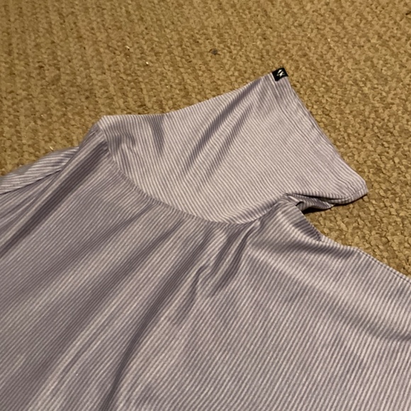 Fish Hippie Co. Light Purple and White Golf Shirt Size S - Picture 6 of 9